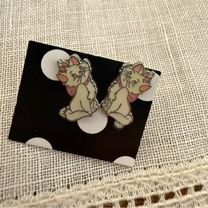 Vintage Disney Marie Stud Earrings